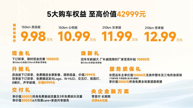 一汽奔腾悦意 07 电混 SUV 上市，售价 9.98 万元起