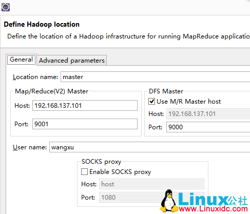 Windows 8.0上Eclipse 4.4.0 配置CentOS 6.5 上的Hadoop2.2.0开发环境