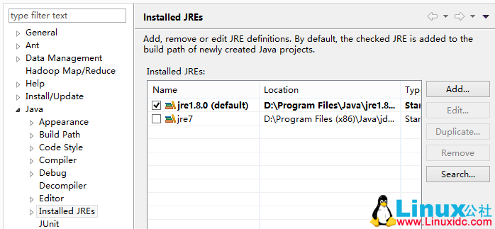 Windows 8.0上Eclipse 4.4.0 配置CentOS 6.5 上的Hadoop2.2.0开发环境