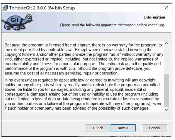 Git的安装与TortoiseGit的安装和汉化
