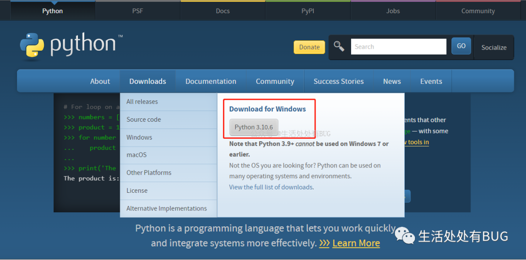 Python入门系列（一）安装环境