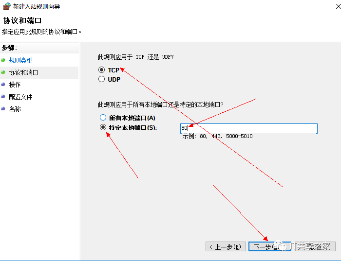 Windows server 开启80端口实现外网访问网站
