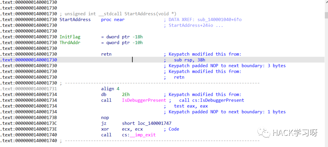 如何绕过IsDebuggerPresent的反调试