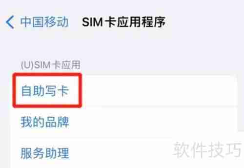 iPhone自助写SIM卡教程：快速上手指南
