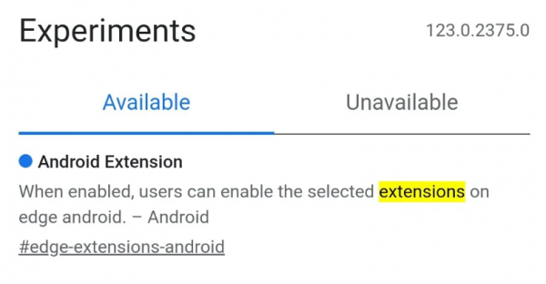 微软Edge浏览器安卓版内测插件功能，首批三款实用插件上线