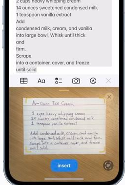 iOS15.4备忘录扫描文稿怎么使用