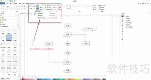 用流程图软件绘制美观流程图的技巧