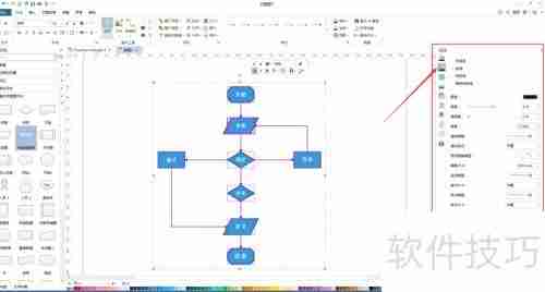 用流程图软件绘制美观流程图的技巧