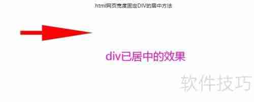 HTML网页中固定宽度Div的居中技巧