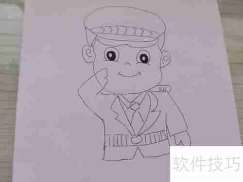 如何绘制武装特警：步骤与技巧