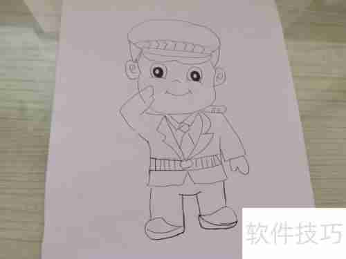 如何绘制武装特警：步骤与技巧