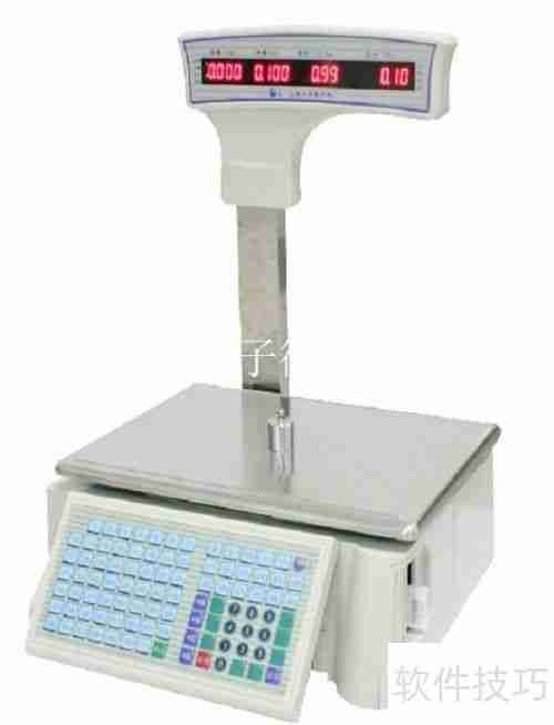 大华电子称电脑调试操作指南