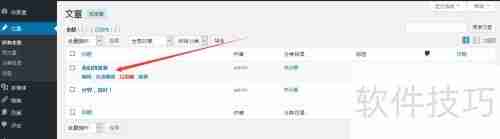 WordPress发表与删除博文教程