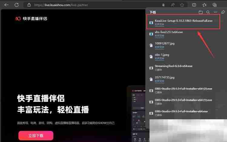快手直播伴侣怎么下载?(电脑版和手机版详细下载步骤)