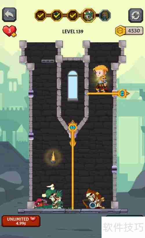 Tap Litter Fighter 139关通关技巧