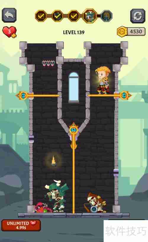 Tap Litter Fighter 139关通关技巧