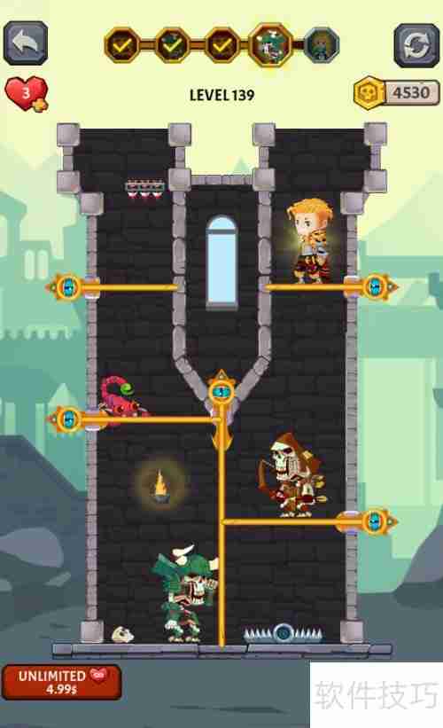 Tap Litter Fighter 139关通关技巧