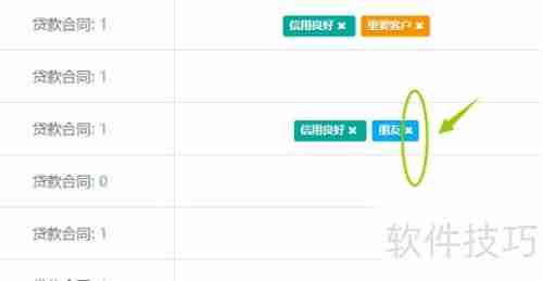 小贷管家贷款管理软件如何设置/删除客户标签