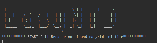 视频高速上云网关/网络穿透EasyNTS智能组网服务平台ini配置文件丢失如何处理？