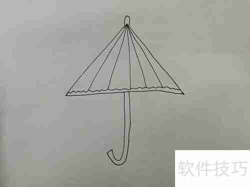 简笔画小雨伞创意教程