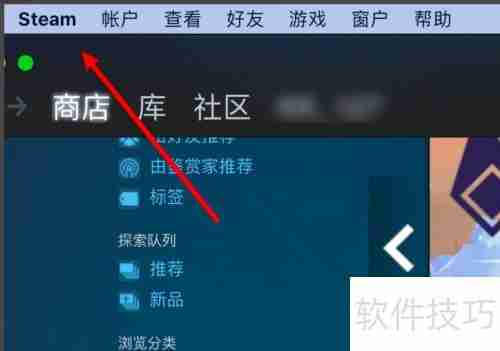 Steam库界面大图标设置方法