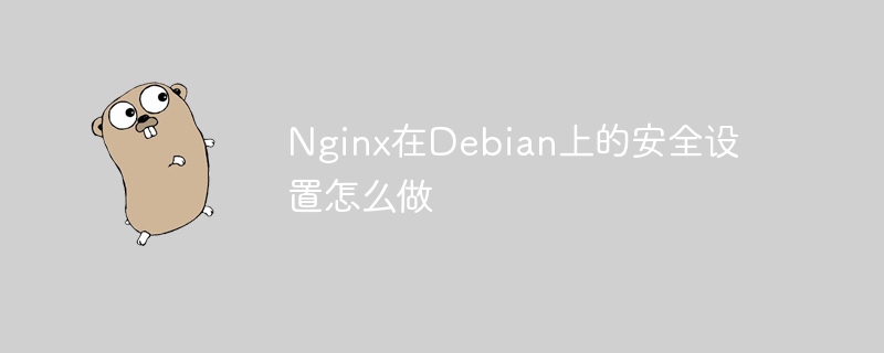 Nginx在Debian上的安全设置怎么做
