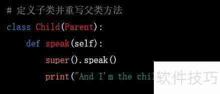掌握Python中super()函数的用法与实例解析