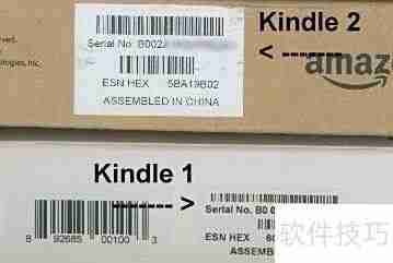 如何查Kindle序列号辨型号