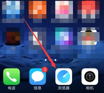 vivo浏览器如何进入隐私空间？