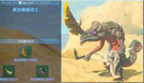 王国之泪黑色蜥蜴战士的尾巴在哪-黑色蜥蜴战士的尾巴位置一览