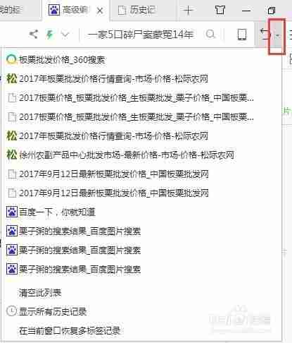360浏览器怎么查看历史浏览记录 360浏览器历史记录查看方法