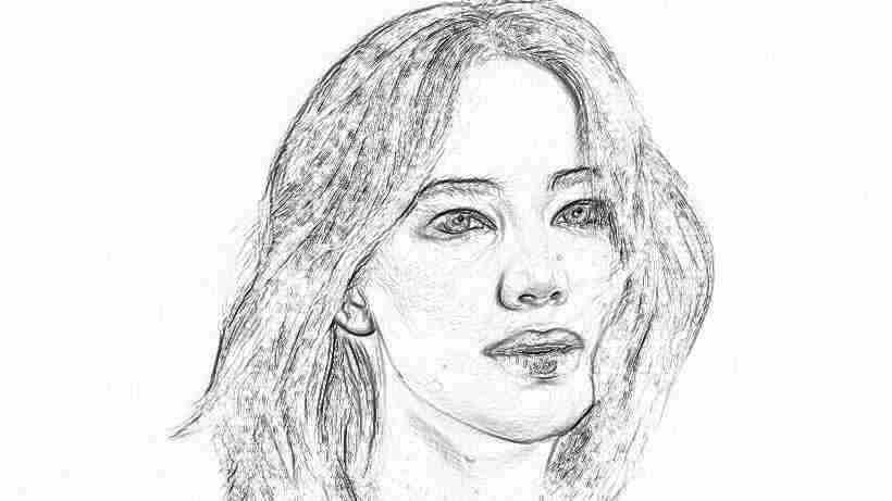 Python  神仙姐姐图像手绘效果实现