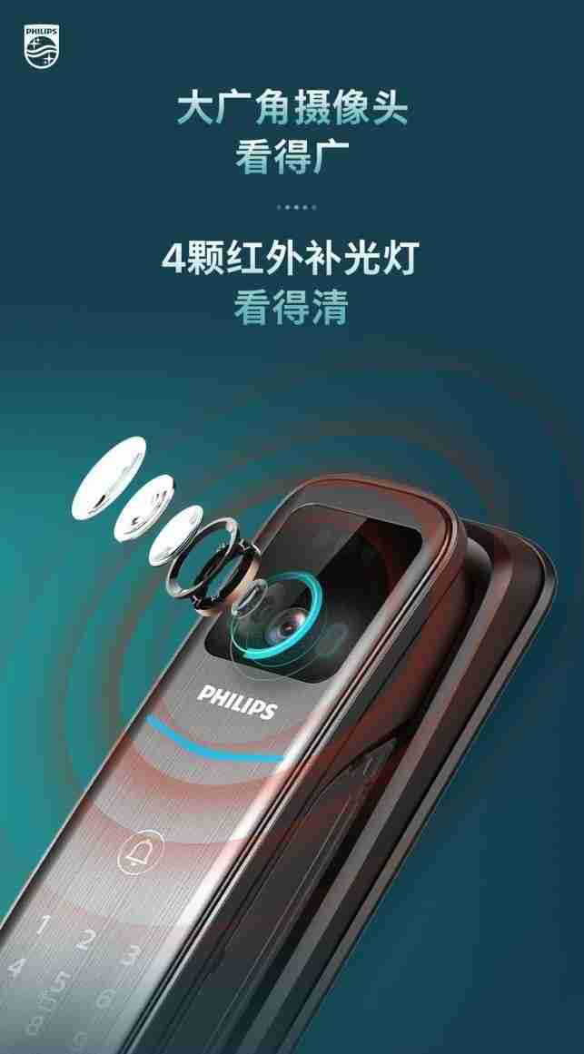 家庭智能门锁哪个品牌好？飞利浦智能锁小蓝盾系列实力圈粉