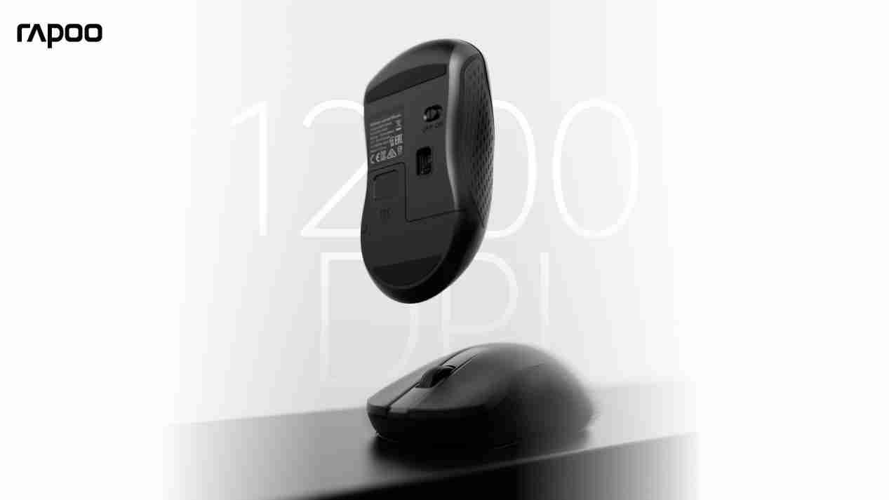 轻音型降噪设计2.4G无线传输雷柏X2800S光学键鼠套装上市