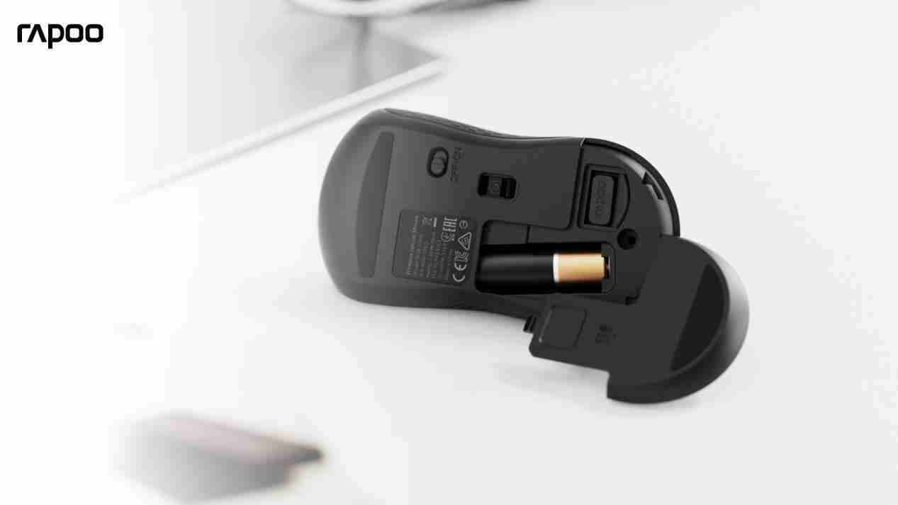 轻音型降噪设计2.4G无线传输雷柏X2800S光学键鼠套装上市