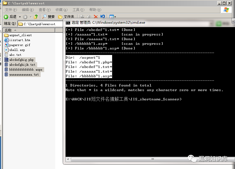 IIS - 短文件名猜解漏洞