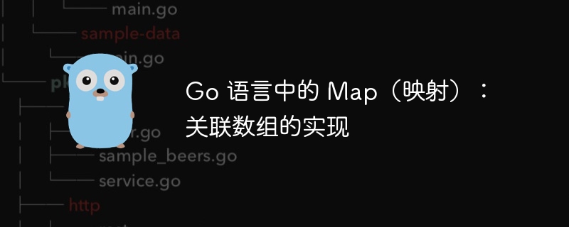 Go 语言中的 Map（映射）：关联数组的实现