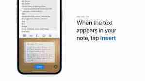 iOS15.4备忘录扫描文稿如何使用