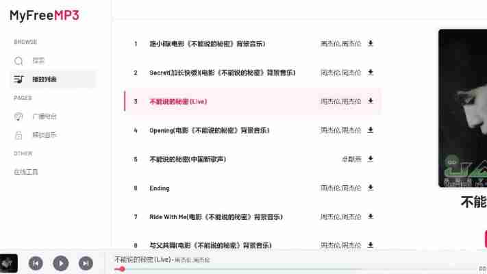 2025年热门音乐网站测评：myfreemp3为何蝉联榜首