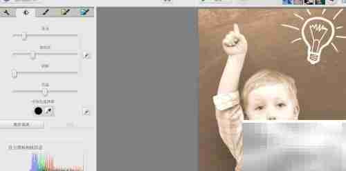 Picasa如何调出褐色照片