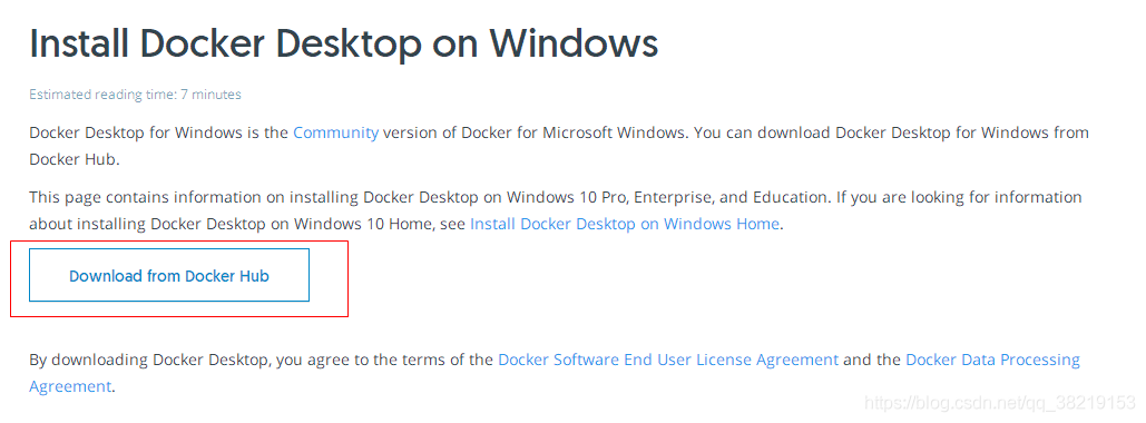 Docker 系列（1） ——— Docker 的安装