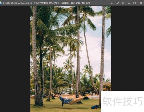 看图软件设置桌面背景方法