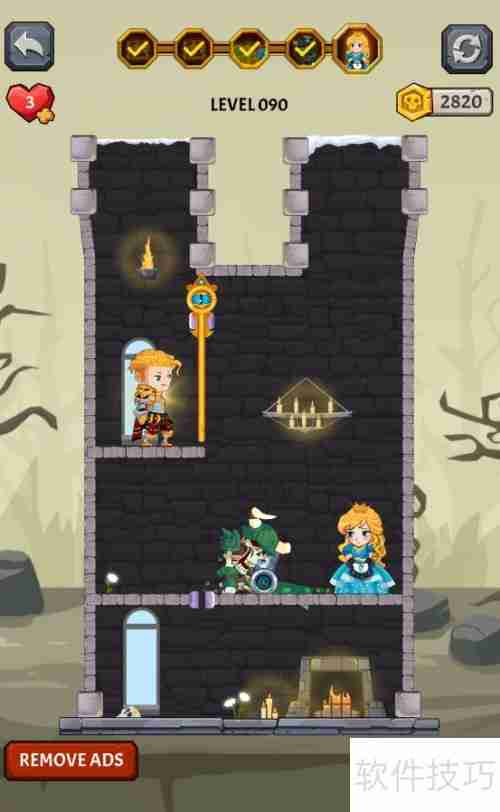 Tap Litter Fighter 090关通关技巧