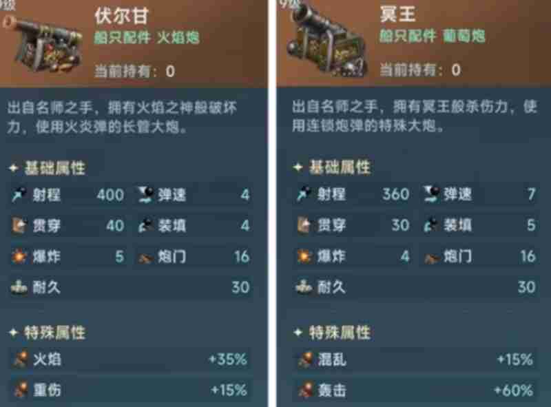 大航海时代传说船装怎么选 船只装备搭配推荐攻略