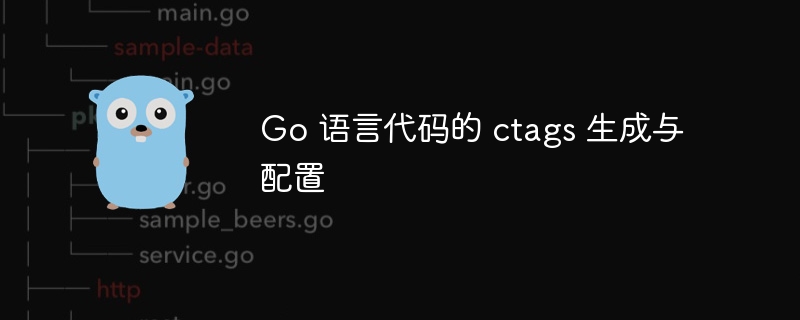 Go 语言代码的 ctags 生成与配置
