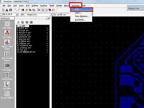 cam350怎么查看板尺寸？cam350测量板尺寸的方法