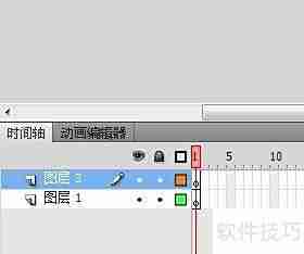 Flash CS5新建图层教程