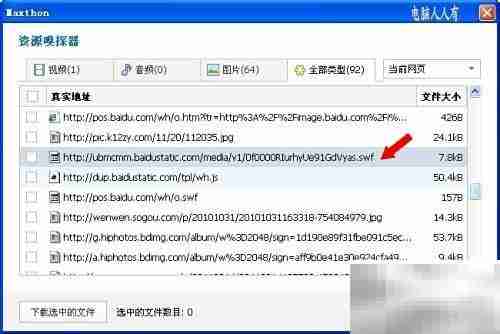 网络应用：资源嗅探器